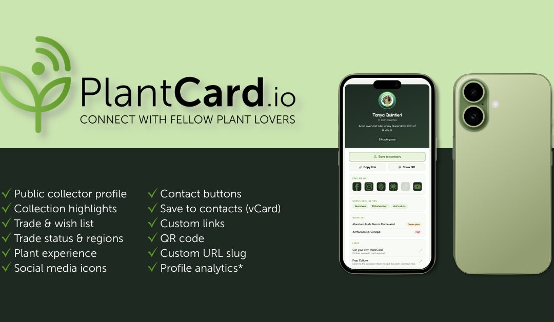 PlantCard is Coming to Plant Provenance